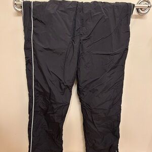 Hollister Black Baggy Track Pants